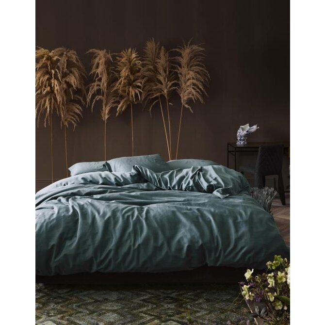 Essenza Minte Taie d'oreiller Denim 60x70