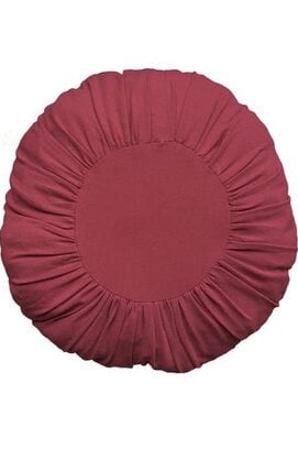 Coussin Essenza Gigi rose cerise 45 cm rond