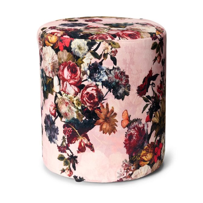 Essenza Karli pouf Darling pink 40 Round