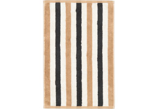 Serviette de bain Cawö Coast anthrazit/natur 30/50