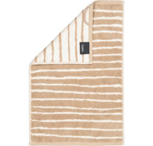 Cawö Loft Lines Serviette de toilette natur 30/50