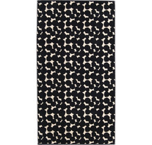 Cawö Loft Pebbles serviette de douche schwarz 70/140