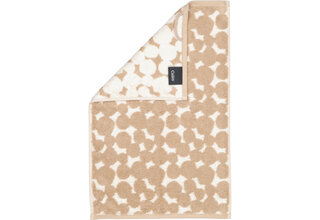 Cawö Loft Pebbles Gastendoekje natur 30/50