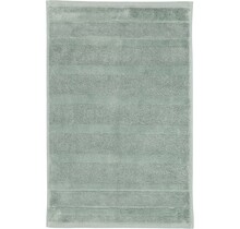 Cawö Noblesse² Uni Serviette de toilette grün 30/50