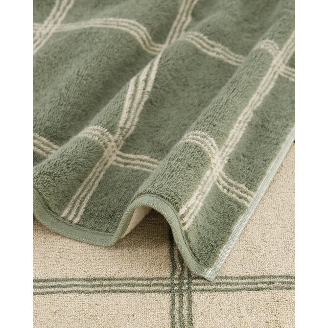 Cawö Two-Tone Karo Handdoek field 50/100 Cawö Two-Tone Karo Handdoek field 50/100
