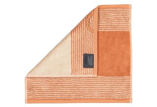 Cawö Two-Tone  Gezichtsdoekje kupfer 30/30