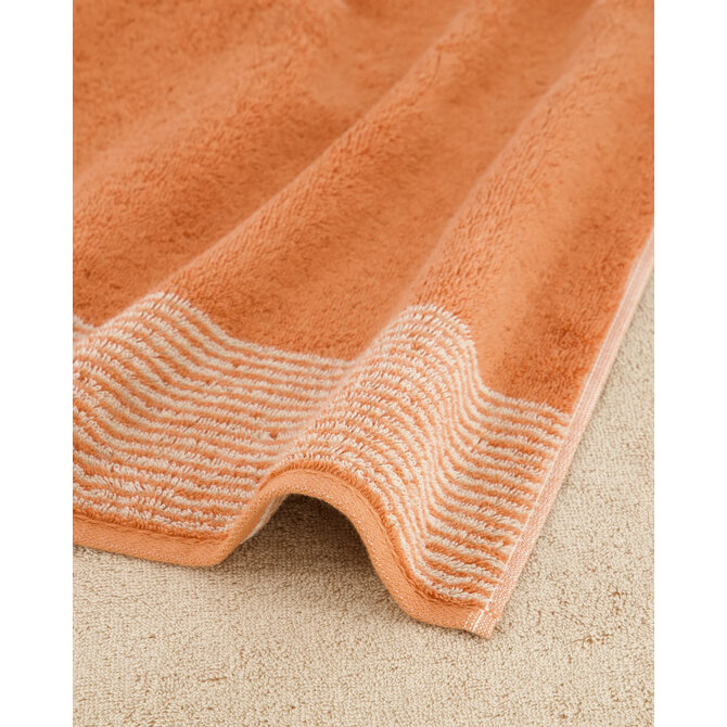 Cawö Two-Tone Guest towel kupfer 30/50 Cawö Two-Tone Guest towel kupfer 30/50