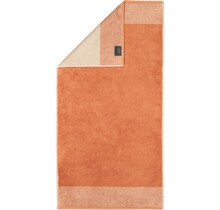 Cawö Serviette bicolore kupfer 50/100