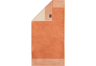 Cawö Serviette bicolore kupfer 50/100