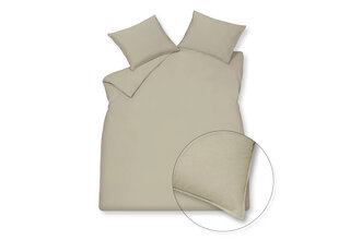 Vandyck Washed Cotton Duvet Cover Stone 140x200/220