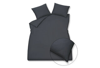 Vandyck Washed Cotton Dekbedovertrek Lits-jumeaux (240x200/220) blue ink