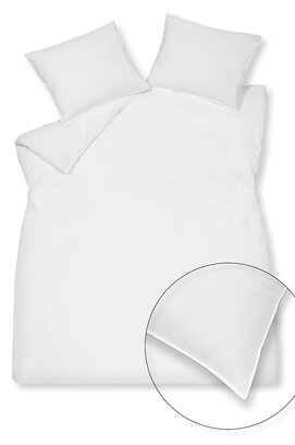 Vandyck Washed Cotton Duvet Cover Lits-jumeaux XL (260x240) White