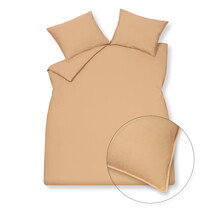 Vandyck Washed Cotton Bs Enveloppe de couette Lits-jumeaux XL (260x240) abricot blush
