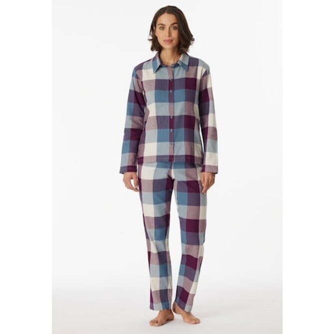 Schiesser Pyjama long multicolore 2 180126 42/XL