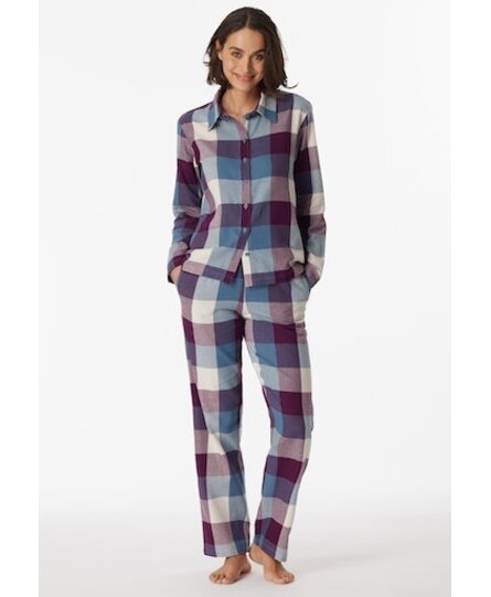 Schiesser Pyjama Long multicolour 2 180126 38/M