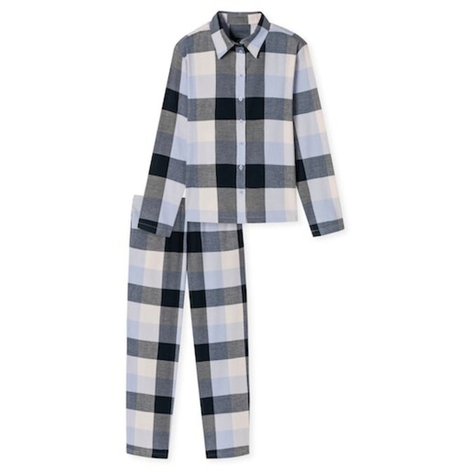 Schiesser Pyjama Long multicolour 180126 42/XL