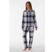 Schiesser Pyjama long multicolore 180126 42/XL