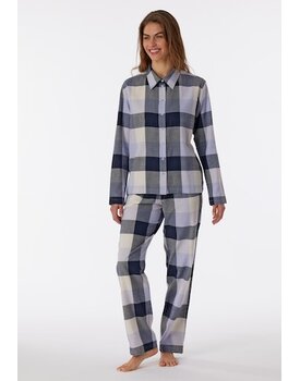 Schiesser Pyjama Long multicolour 180126 42/XL