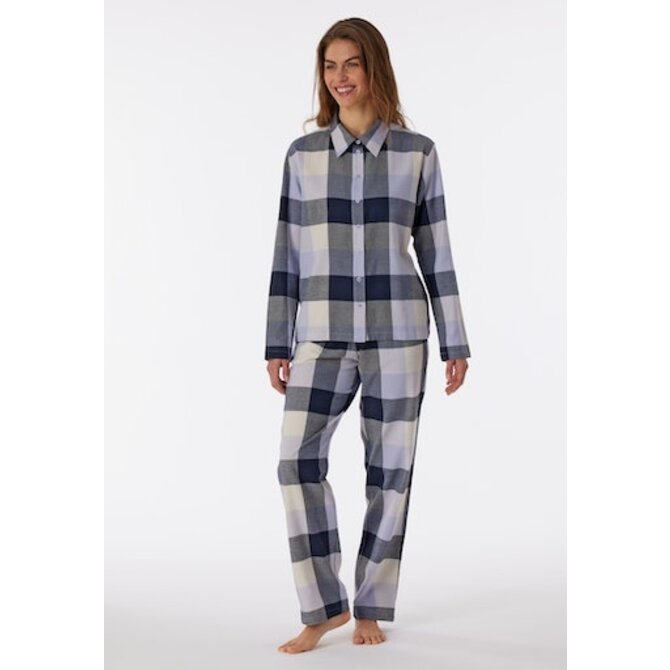 Schiesser Pyjama long multicolore 180126 42/XL