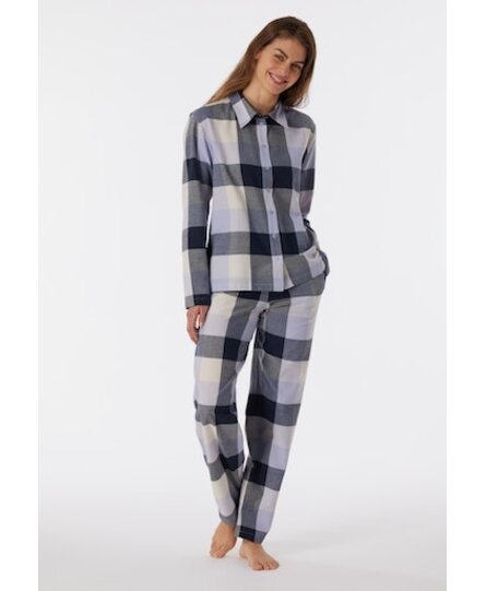 Schiesser Pyjama Long multicolour 180126 42/XL