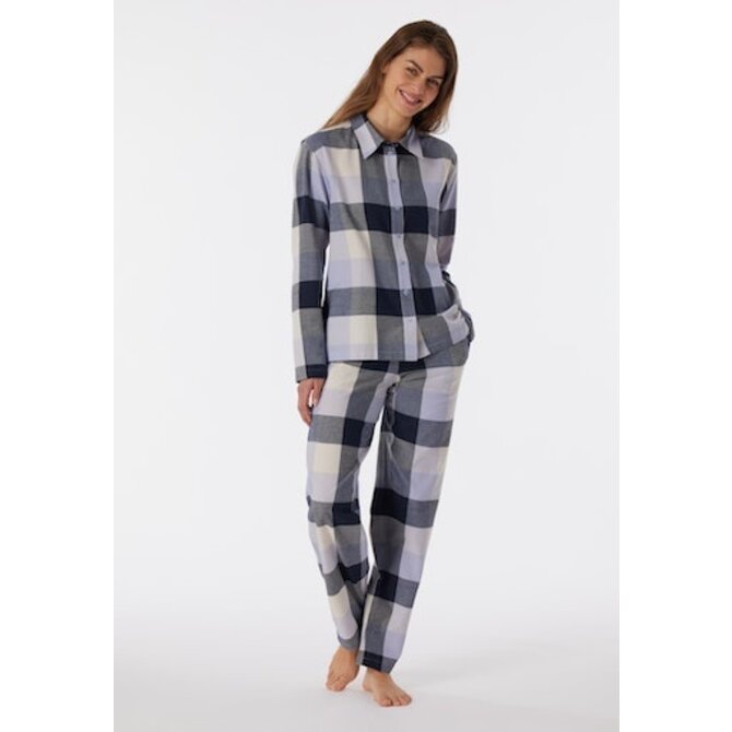 Schiesser Pyjama Long multicolour 180126 42/XL
