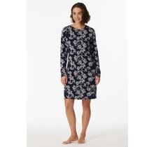 Schiesser Chemise de nuit 1/1 marine 179830 44/XXL