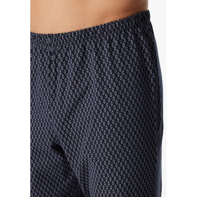 Schiesser Pyjama long bleu nuit 180843 56/XXL