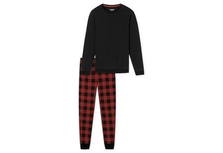 Schiesser Pyjama Long black 180445 56/XXL