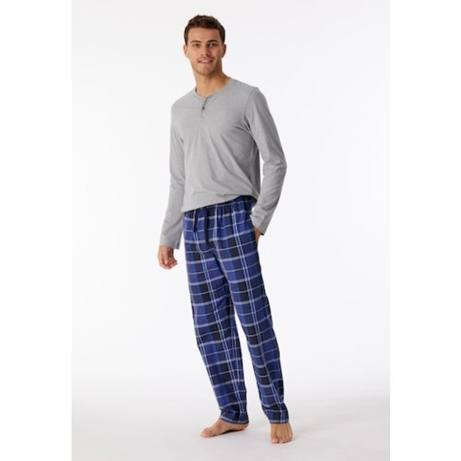 Schiesser Pantalon long bleu nuit 180292 48/S