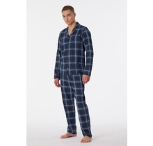 Schiesser Pyjama long bleu nuit 180276 48/S