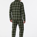 Schiesser Schiesser Pyjama Long dark green 180276 52/L