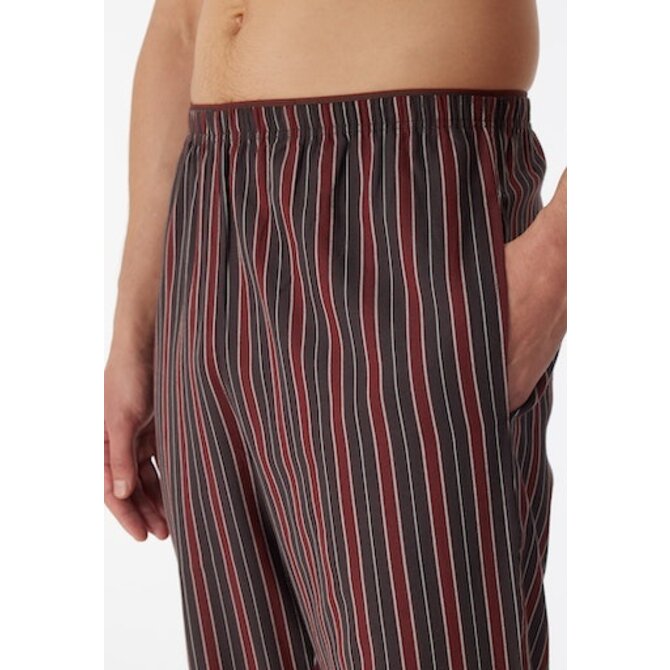 Schiesser Pyjama long anthracite 180274 48/S