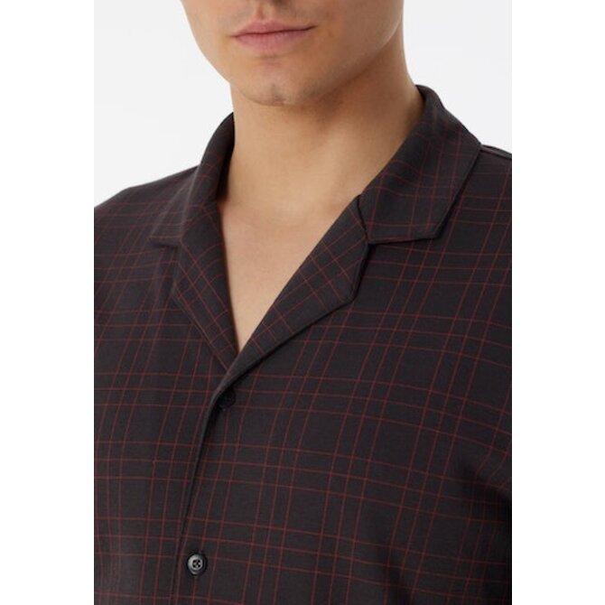 Schiesser Pyjama long anthracite 180272 52/L