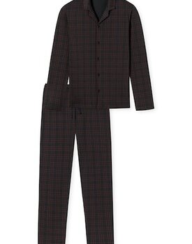 Schiesser Pyjama Long anthracite 180272 52/L