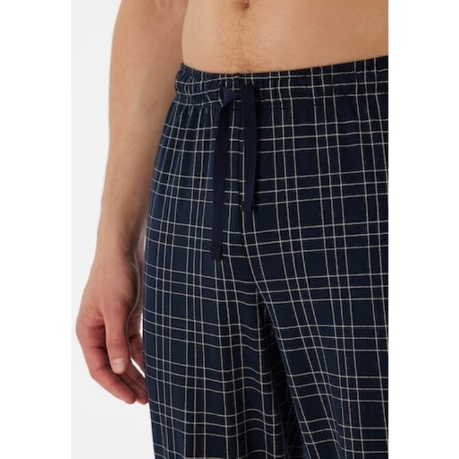 Schiesser Pyjama Long nightblue 180271 50/M