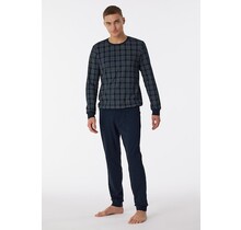 Schiesser Pyjama long bleu nuit 180270 52/L