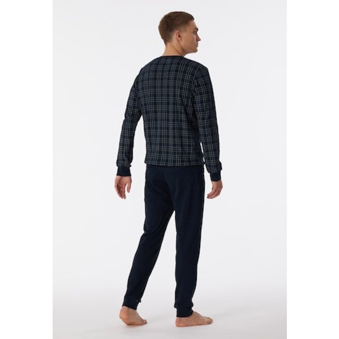 Schiesser Pyjama long bleu nuit 180270 52/L