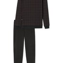 Schiesser Schiesser Pyjama long anthracite 180270 54/XL