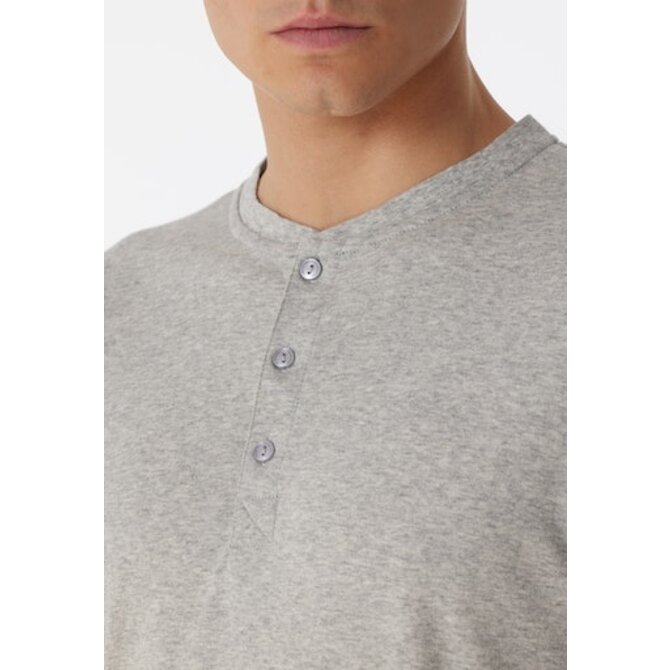 Schiesser Pyjama Long grey melange 180269 50/M