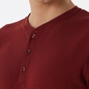 Schiesser Schiesser Pyjama long terre cuite marron 180269 56/XXL