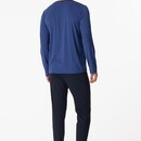 Schiesser Schiesser Pyjama long bleu roi 180267 56/XXL