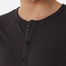 Schiesser Chemise de nuit Schiesser 1/1 anthracite 180264 48/S