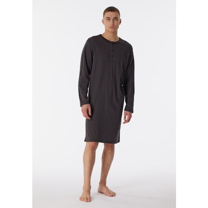 Schiesser Nightshirt 1/1 anthracite 180264 48/S