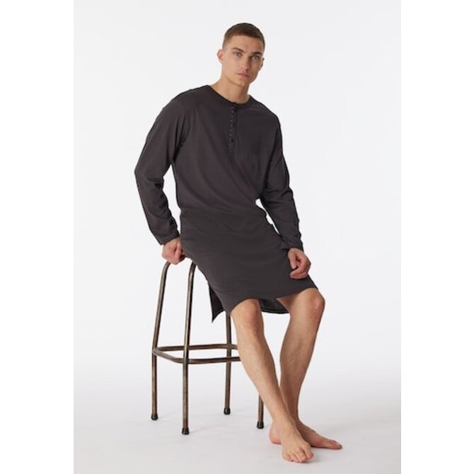 Schiesser Nightshirt 1/1 anthracite 180264 48/S