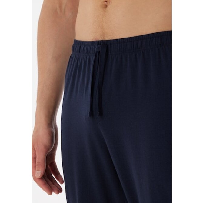 Schiesser Pyjama Long nightblue 180258 48/S