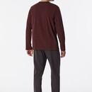 Schiesser Schiesser Pyjama Long terracotta brown 180258 50/M