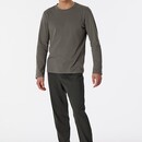 Schiesser Schiesser Pyjama Long taupe colored 180249 54/XL