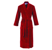 Peignoir pour dames Carl Ross 604100 rouge foncé/rouge foncé 36/38