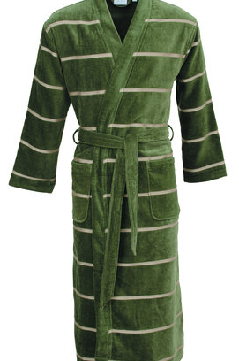 Carl Ross herenbadjas velours 610100 reed/khaki 48/50