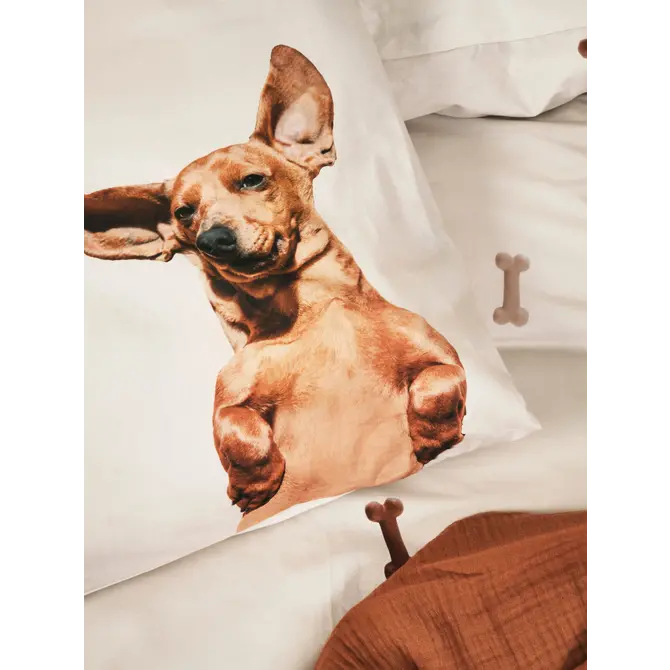 Snurk Dachshund Friends Housse de couette 140x200/220cm